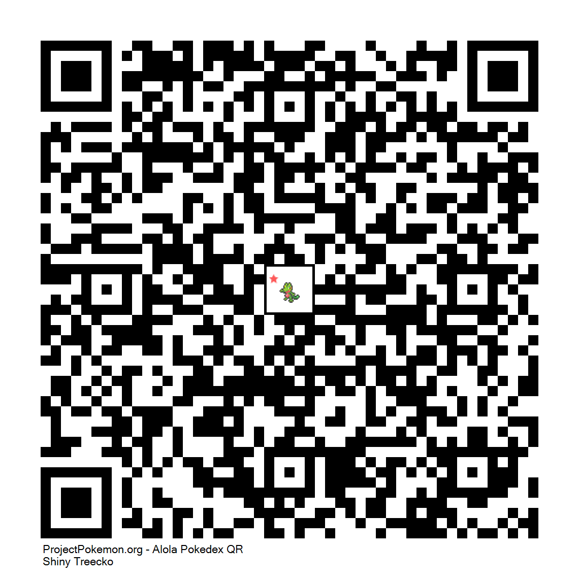 Cdigo QR de Treecko variocolor